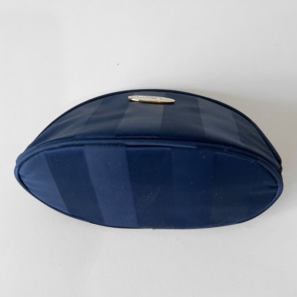 Authentic Vintage Christian Dior Satin Makeup Bag – Cosmetic Bag / Clutch - Picture 8 of 15